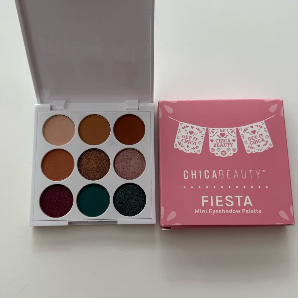 Fiesta Mini Eyeshadow Palette - Vibrant Shades